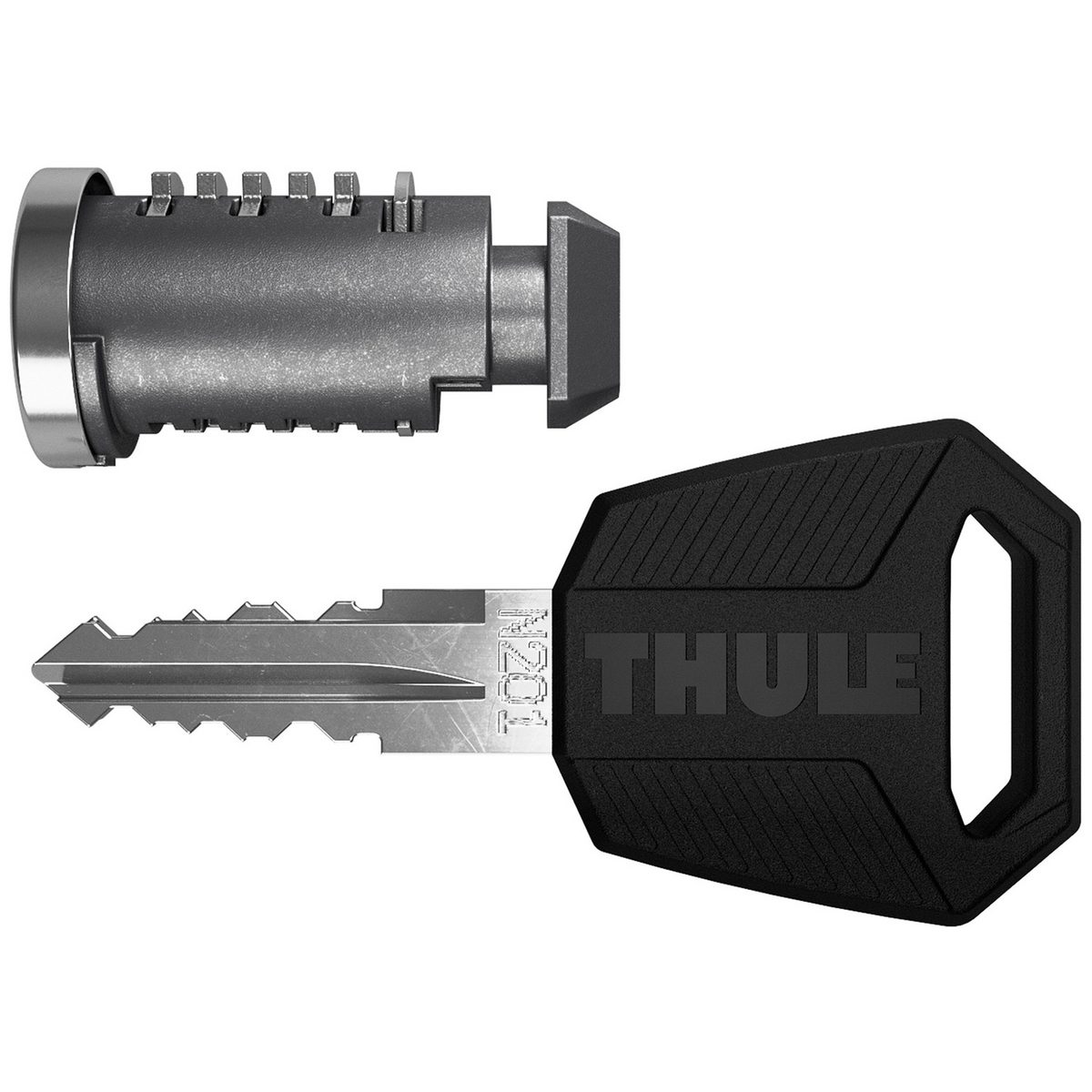 Thule One-Key System - Set of 8 Silver