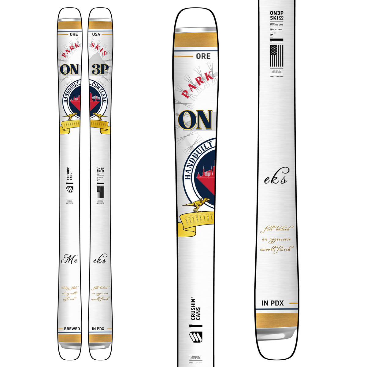ON3P Crushin' Cans 102 Skis 2022