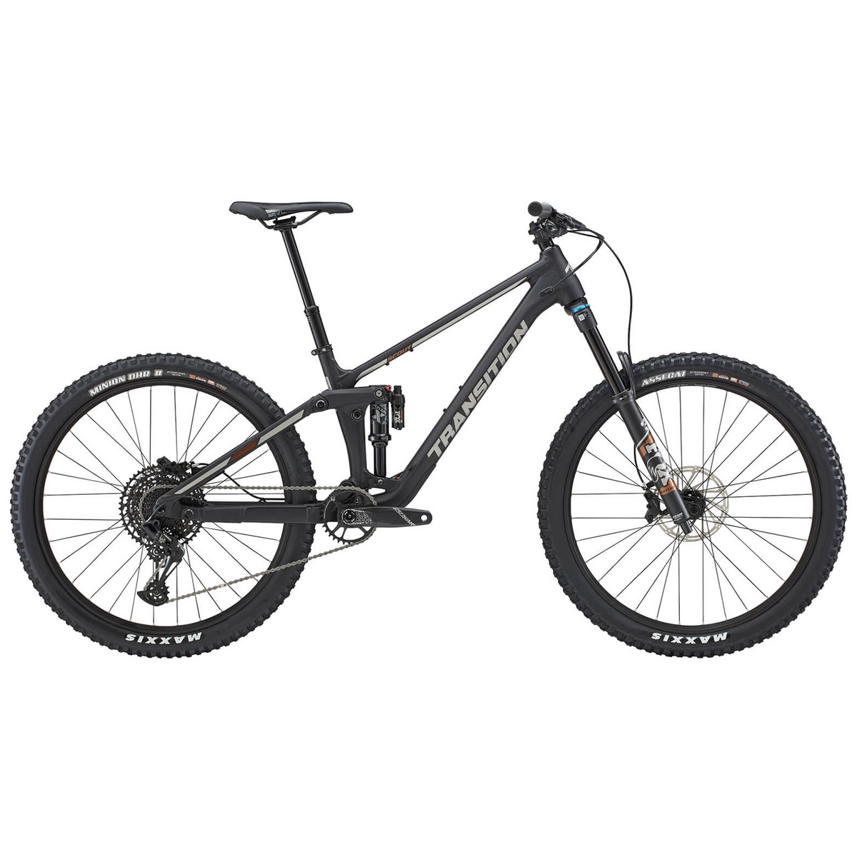 Transition Scout Alloy NX Complete Mountain Bike 2023 Classy Black