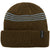 Autumn x evo Select Mini Stripe Beanie Army Green/Baby Blue