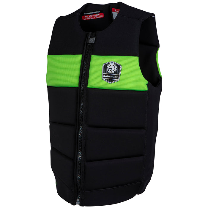 Radar Tidal Impact Waterski Vest 2022 LTD Volt Green/Black