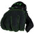Radar Hydro-K Inside-Out Waterski Gloves 2023 Matte Black / Volt Green