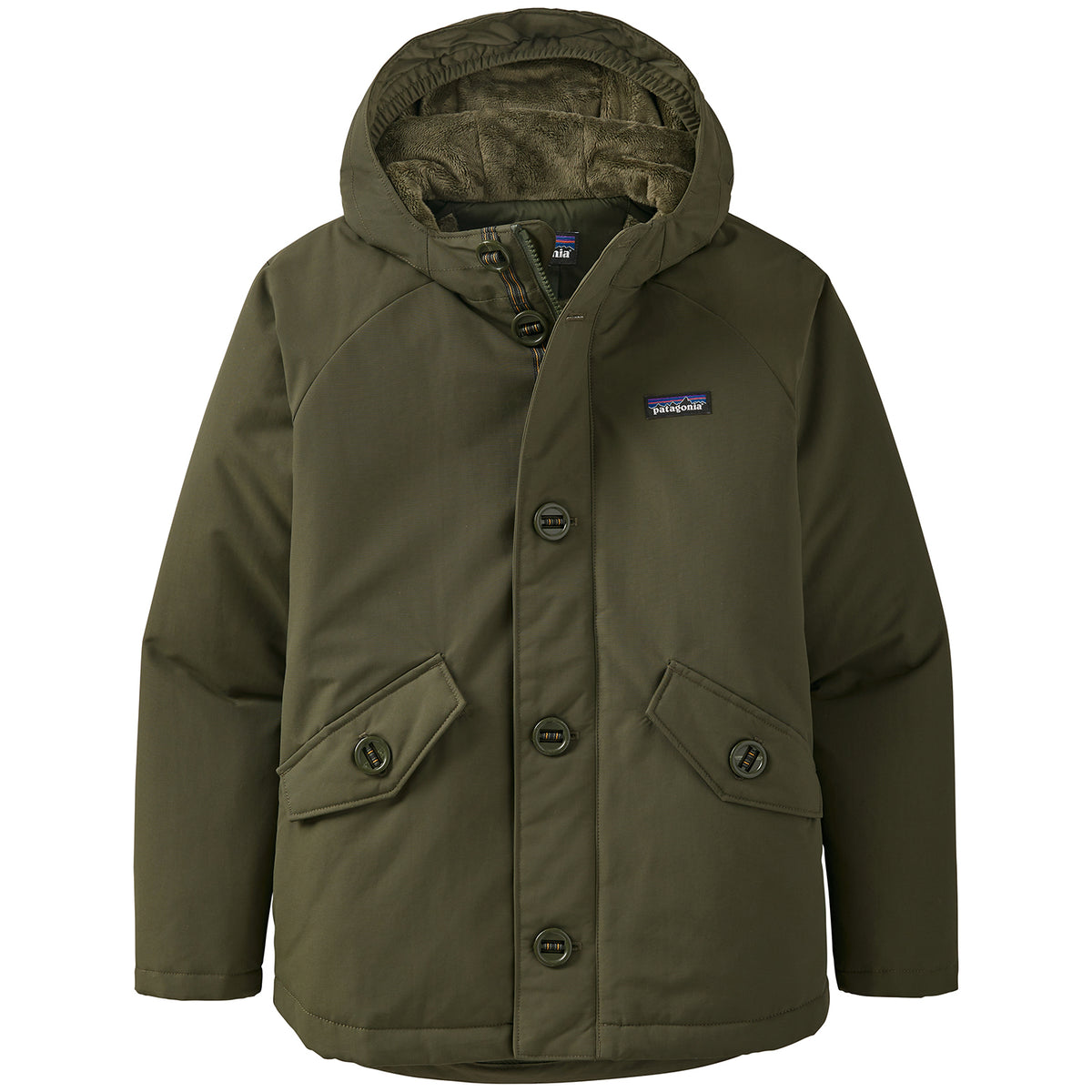 Patagonia Isthmus Insulated Jacket - Boys' Basin Green