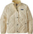 Patagonia Diamond Quilt Hoodie - Girls' Warm White