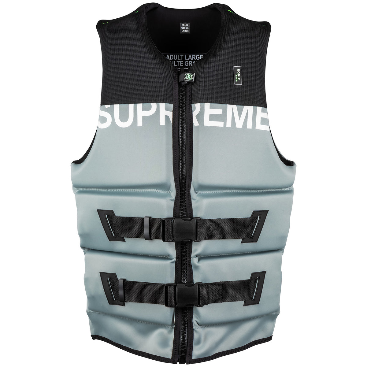 Ronix Supreme Yes CGA Wake Vest 2022 Charcoal/Black