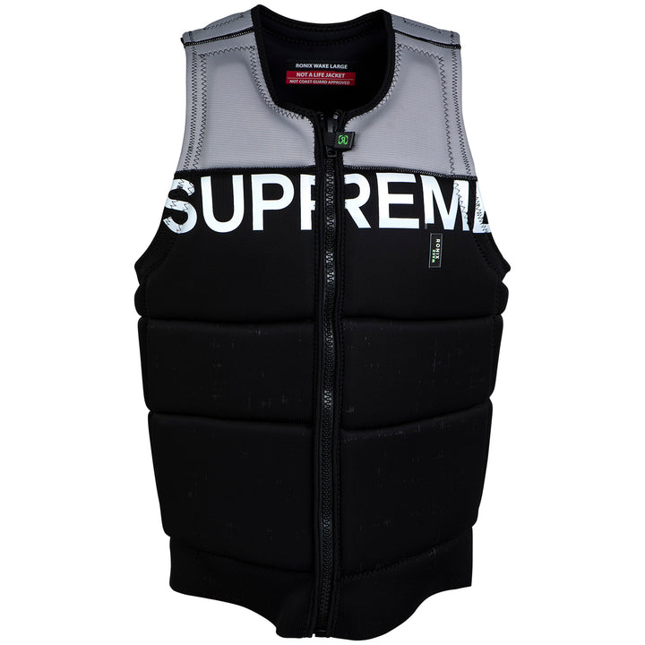 Ronix Supreme Impact Wake Vest 2022 Black/Dove Grey