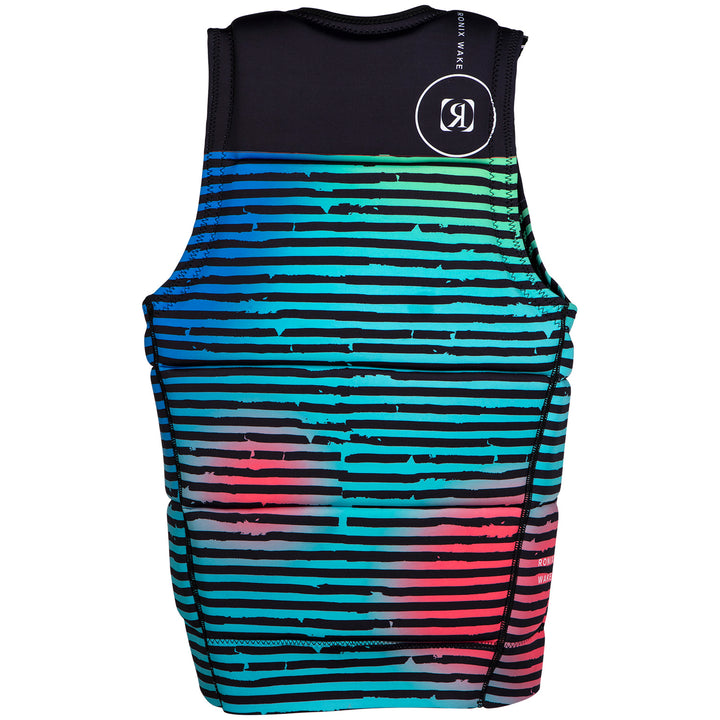 Ronix Party Impact Wake Vest 2024 Bright Stripes