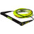 Ronix Combo 5.0 Hide Stich Grip Wakeboard Handle + 80 ft Mainline Yellow