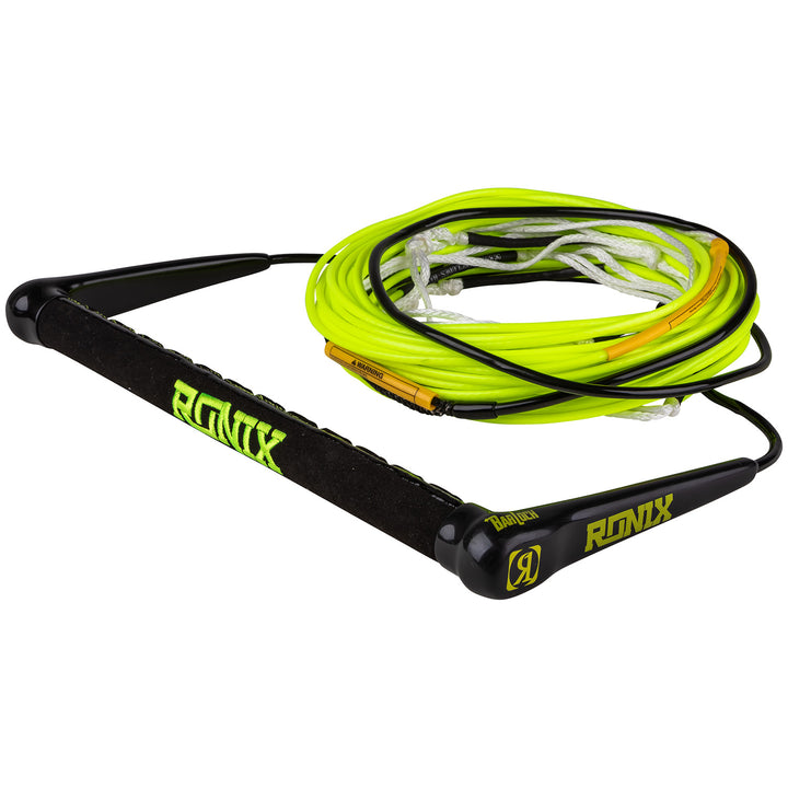 Ronix Combo 5.0 Hide Stich Grip Wakeboard Handle + 80 ft Mainline Yellow