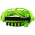 Ronix 11" Handle + 25ft 5-Section Silicone Bungee Surf Rope Volt/Green