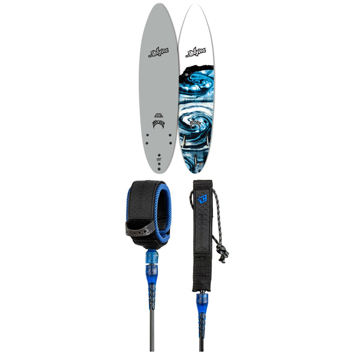 Catch Surf Odysea x Lost Crowd Killer 7'2 Surfboard + Creatures of Leisure Pro 7' Surf Leash