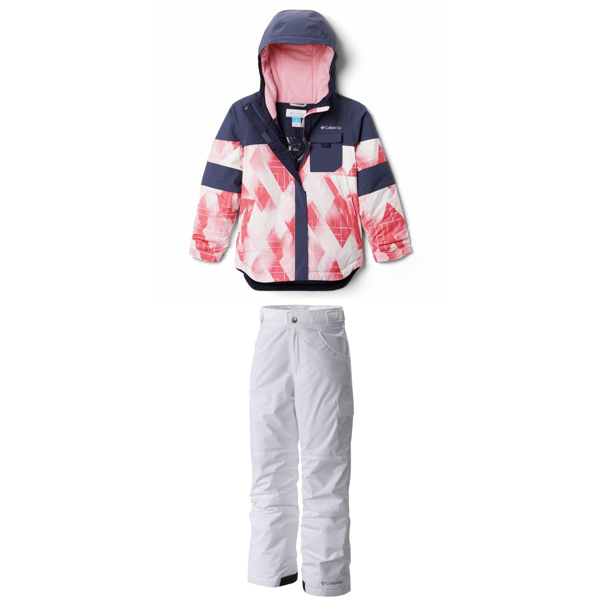 Columbia Mighty Mogul II Jacket +  Starchaser Peak II Pants - Girls' 2022