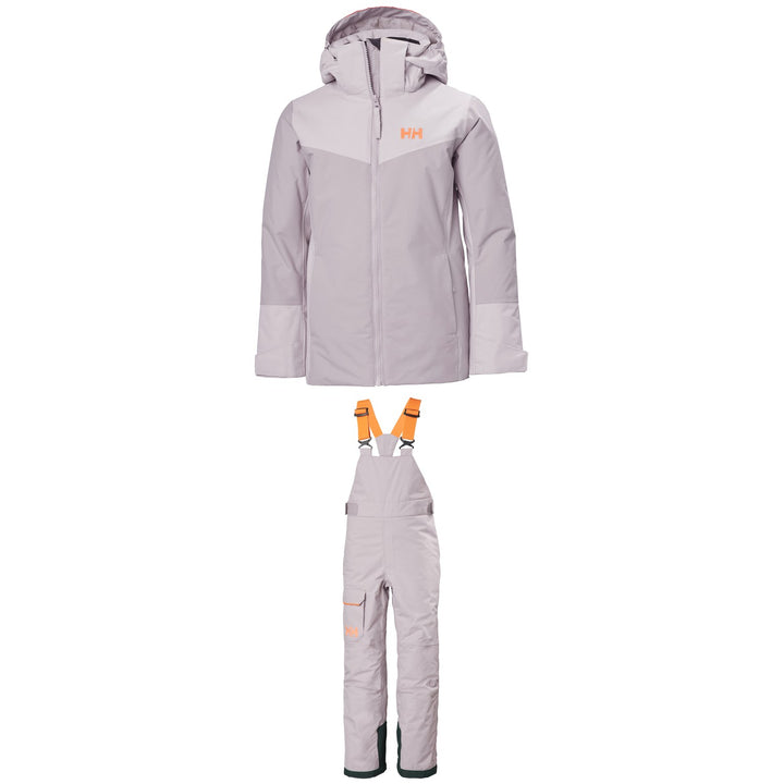 Helly Hansen Divine Jacket - Girls' + Summit Bib Pants - Kids'