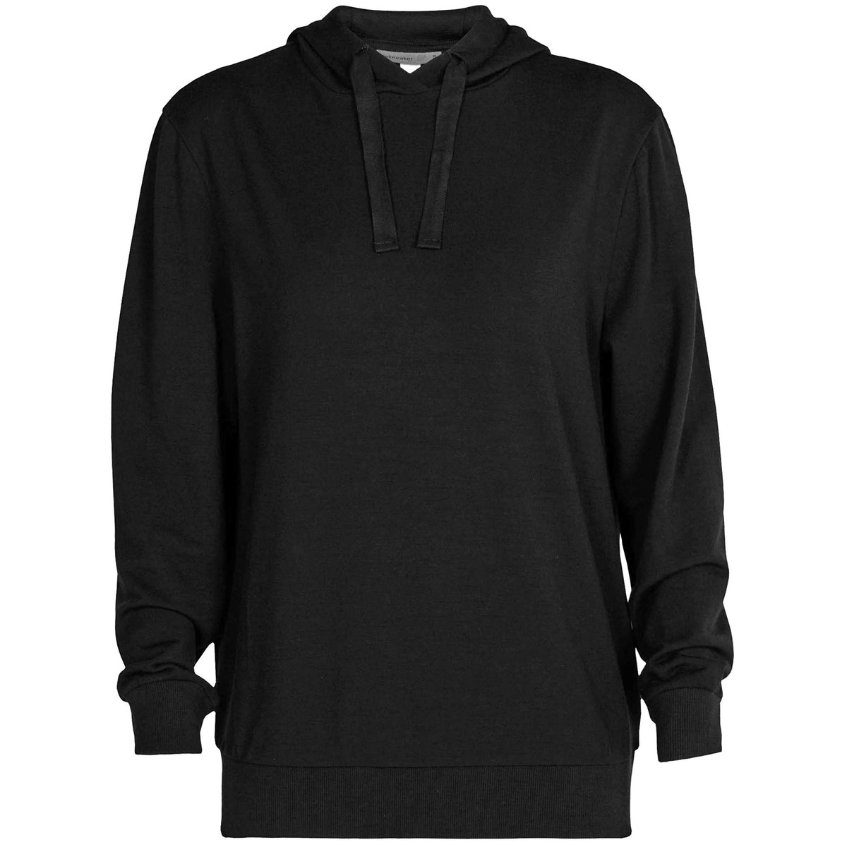 Icebreaker Crush Long Sleeve Hoodie - Women's Black