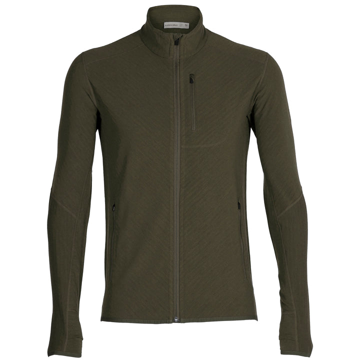 Icebreaker Descender Long Sleeve Zip Jacket - Men's Loden