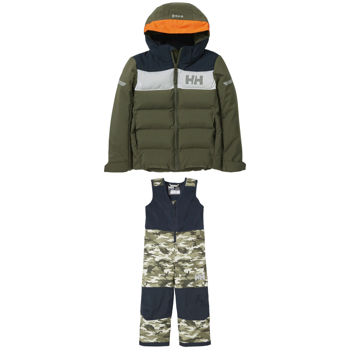 Helly Hansen Vertical Insulated Jacket + Bib Pants - Kids'