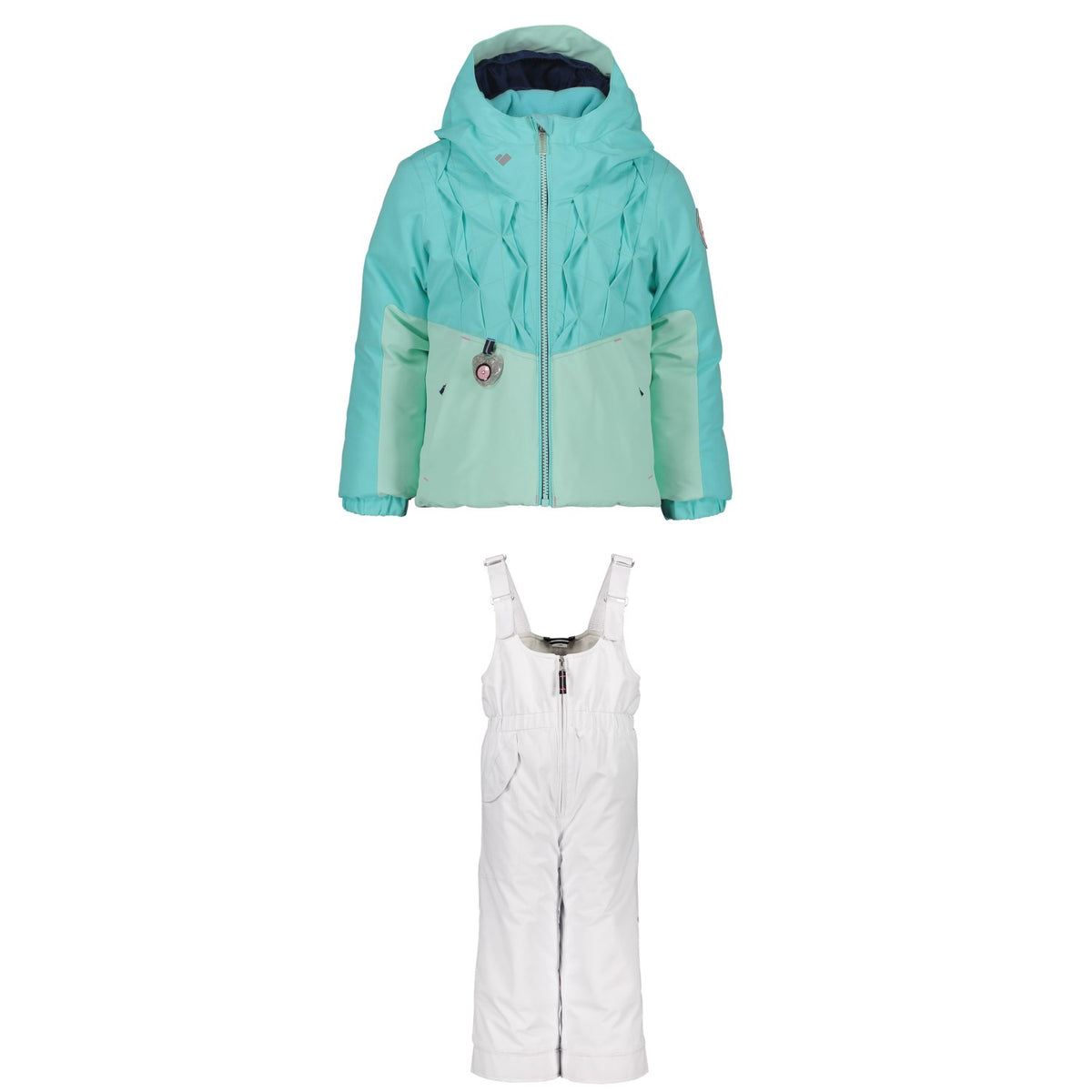 Obermeyer Livy Jacket + Snoverall Bibs - Toddler Girls' 2022