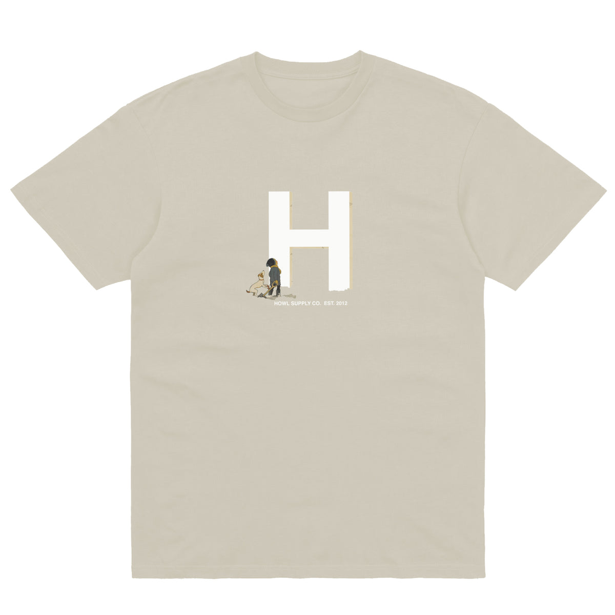 Howl Rex T-Shirt - Men's Tan