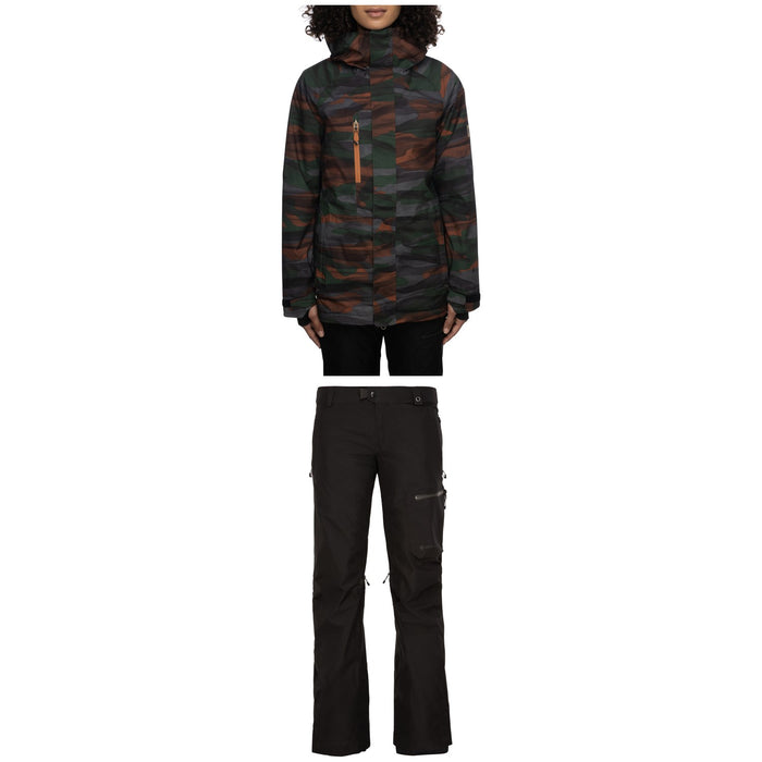 686 GLCR GORE-TEX Willow Jacket + GLCR GORE-TEX Utopia Insulated Pants - Women's 2022
