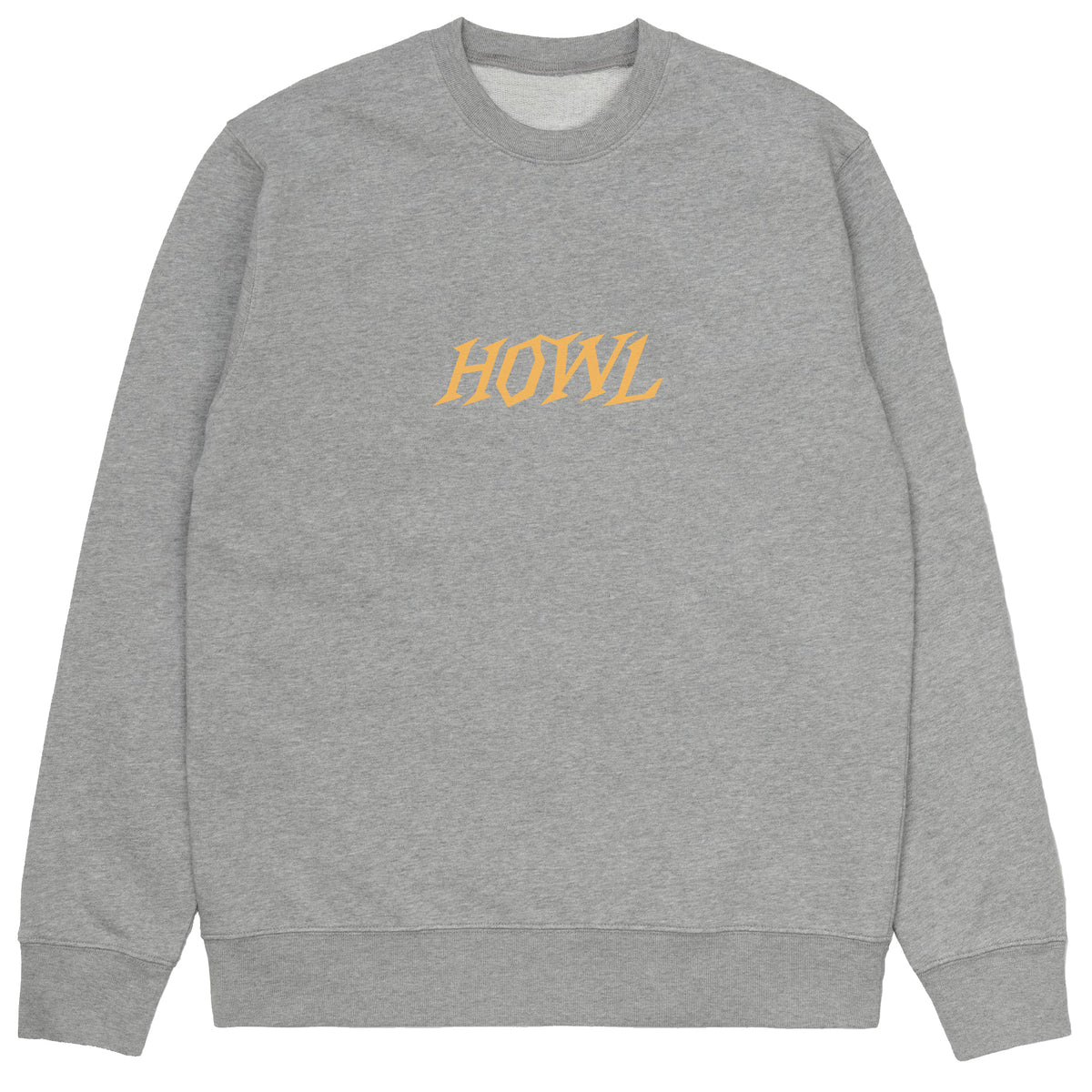 Howl Logo Crew - Men's Grey