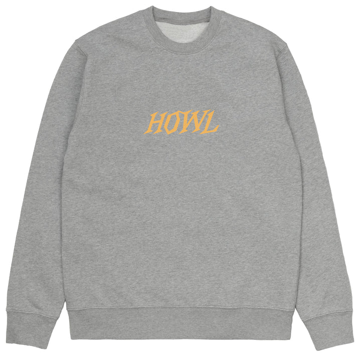 Howl Logo Crew - Men's Grey