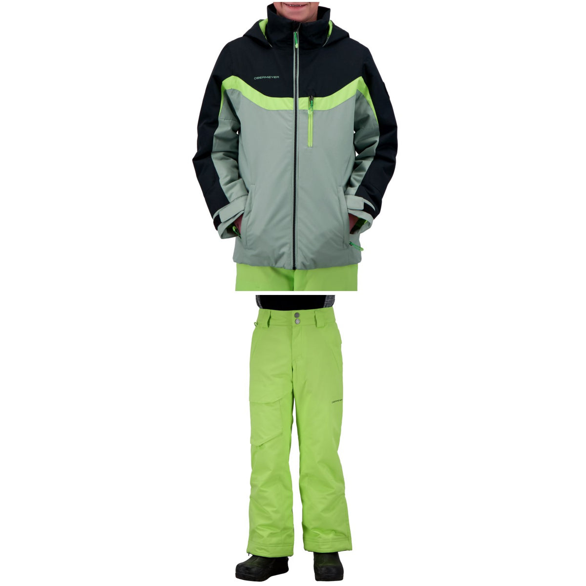 Obermeyer Fleet Jacket + Brisk Pants - Boys' 2022