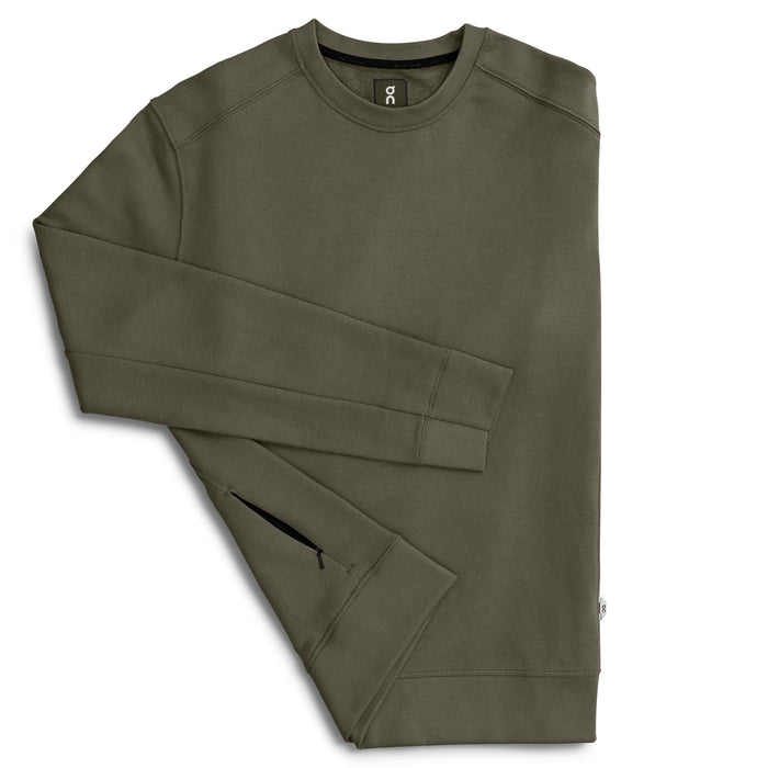 On Performance All Day Crew Neck - Men's Olive