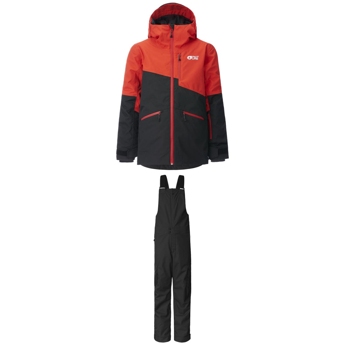 Picture Organic Realer Jacket - Boys' + Westy Bibs - Kids' 2022