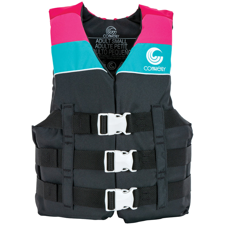 Connelly 3 Buckle Retro Nylon CGA Wake Vest - Women's 2024