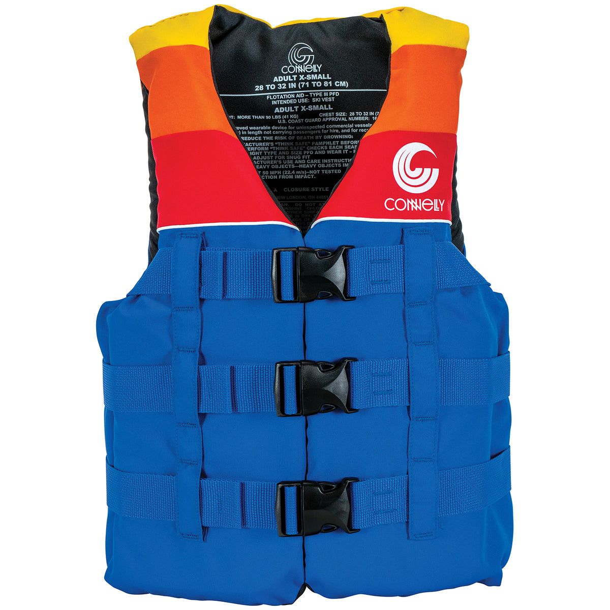 Connelly Junior Retro Nylon CGA Wakeboard Vest - Boys' 2024
