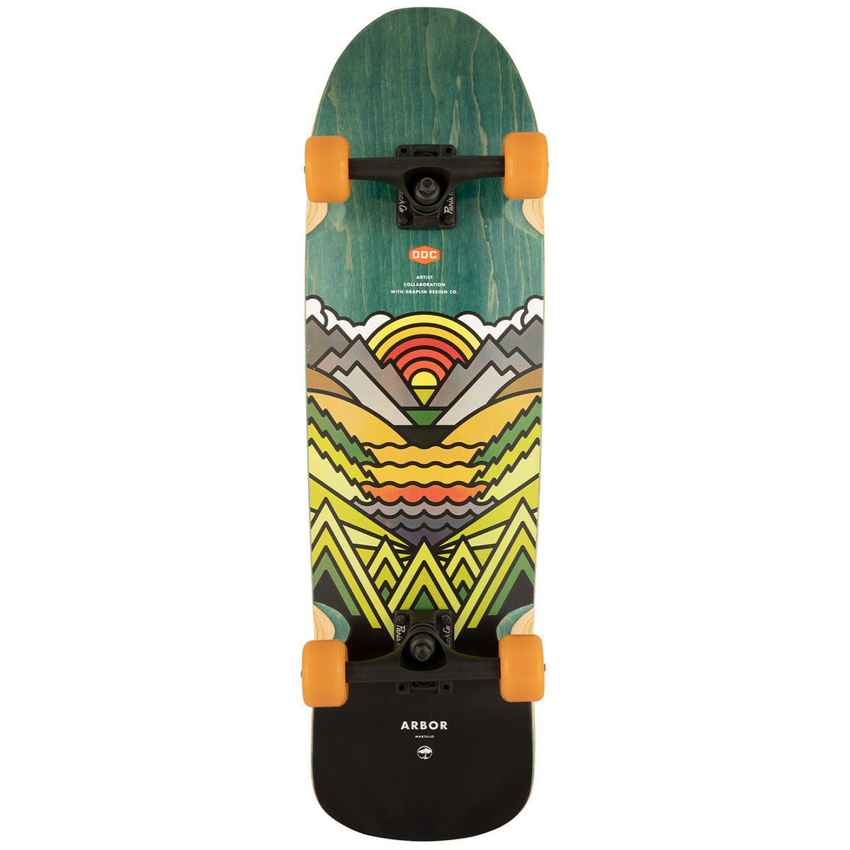Arbor Martillo Artist Draplin Cruiser Complete