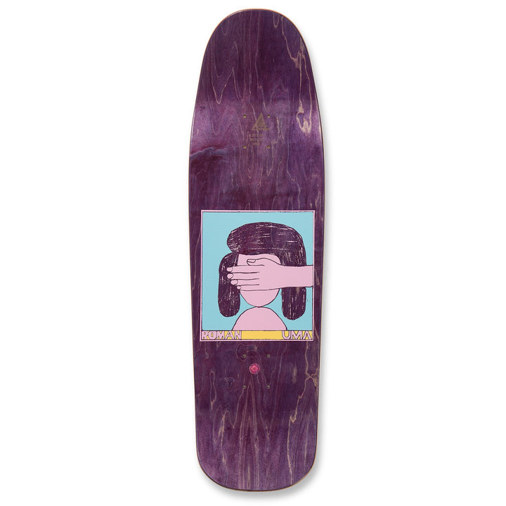 Uma Landsleds Punch And Run Shaped 9.25 Skateboard Deck