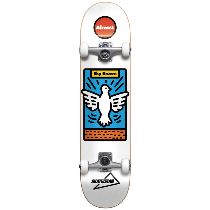 Almost Skateistan Sky High Soft Wheels 7.0 Skateboard Deck