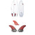 Lib Tech Funnelator Surfboard + Twin + Trailer Fin Set