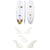 Lib Tech x Lost Freak Flag Bean Bag Surfboard + Lib Tech 5 Fin Set