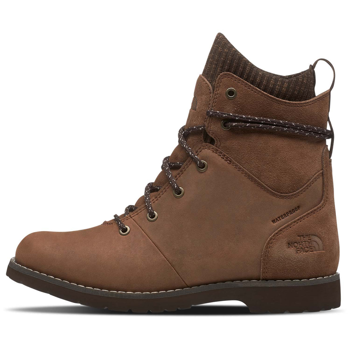 The North Face Ballard III Lace Boots - Women's Monks Robe Brown/Demitasse Brown
