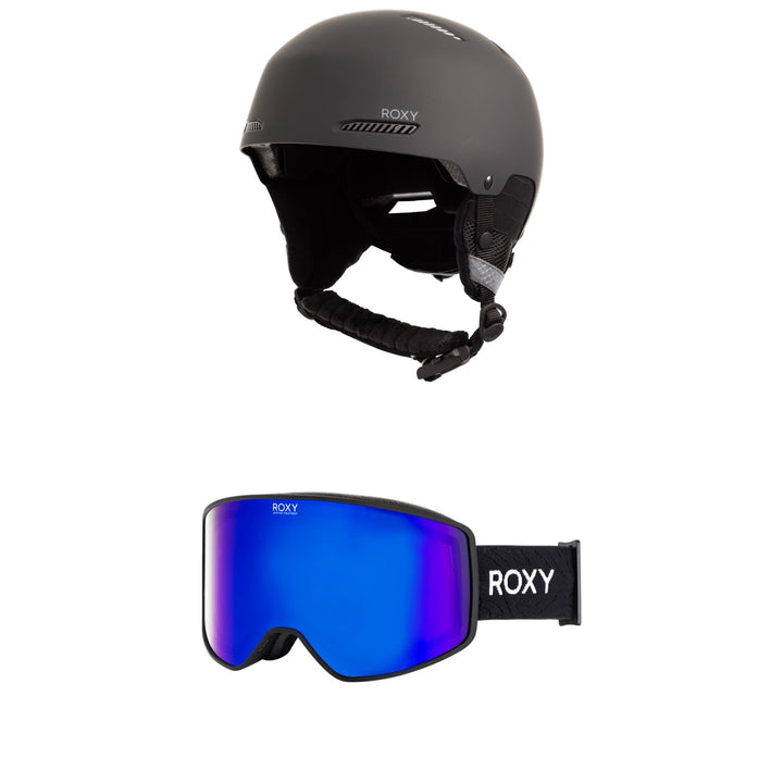 Roxy Freebird Helmet - Women's + Storm Goggles - Women's