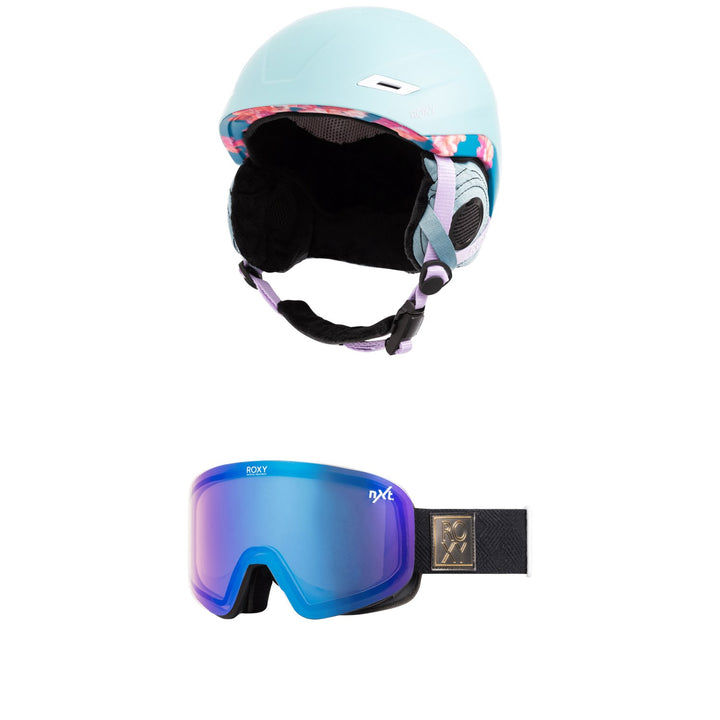 Roxy Ruskin Helmet - Women's + Feelin NXT Goggles - Women's