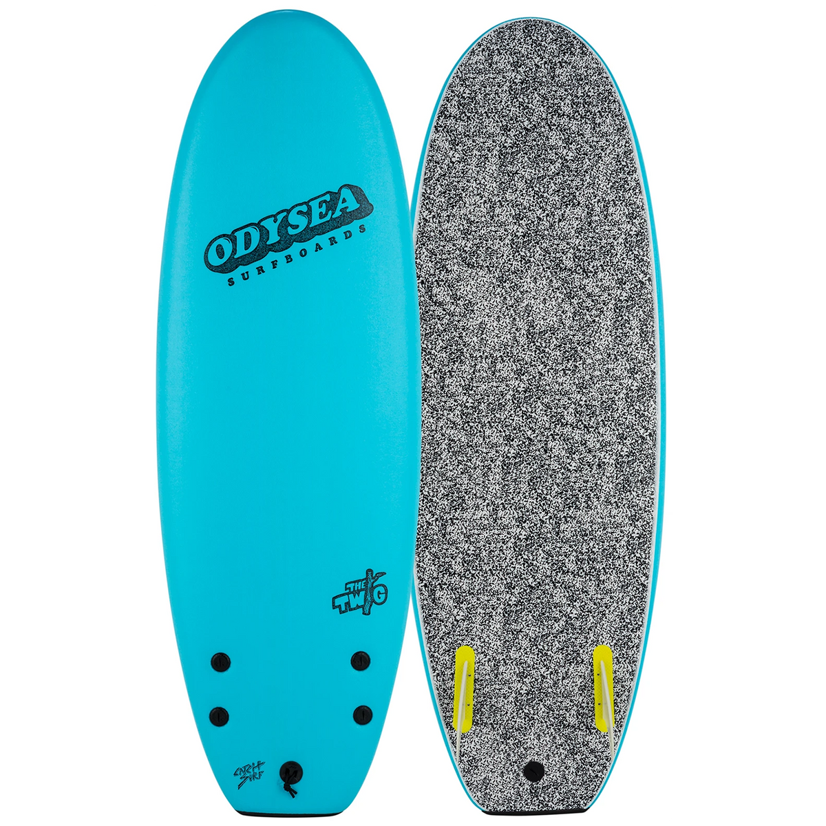 Catch Surf Odysea Twig 4'10" Twin Fin Surfboard Blue