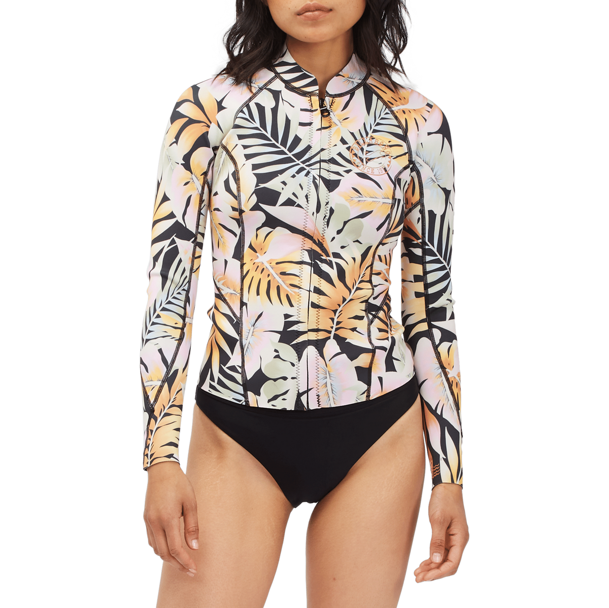 Billabong Peeky Wetsuit Jacket - Women's Paradise Black