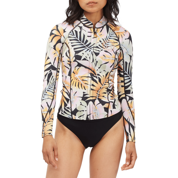Billabong Peeky Wetsuit Jacket - Women's Paradise Black