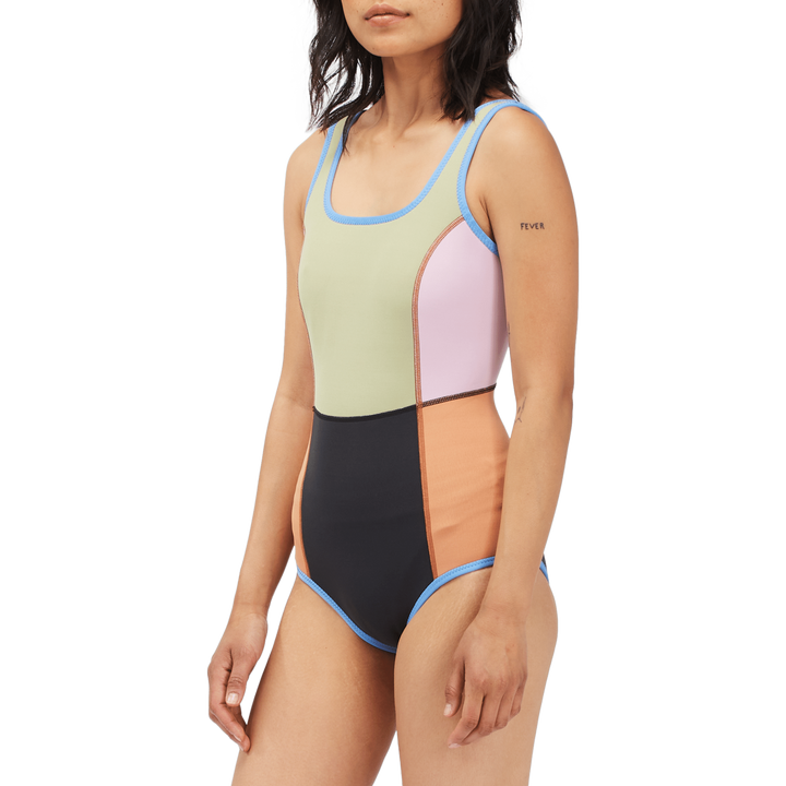 Billabong Seaker Rev One Piece Spring Suit - Women's Paradise Multi