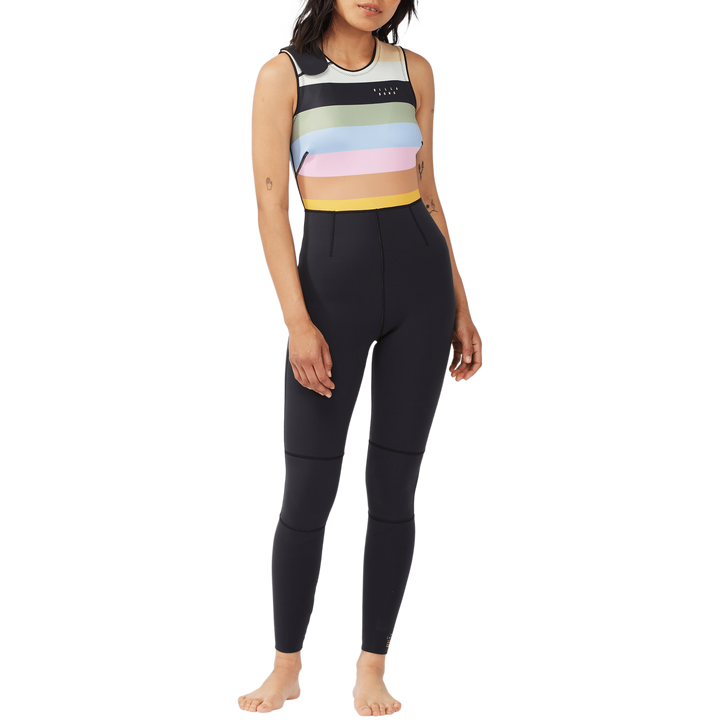 Billabong Sol Sistah Long Jane Spring Suit - Women's Paradise Stripe