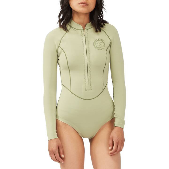 Billabong Salty Dayz Light Long Sleeve Spring Suit - Women's Avocado