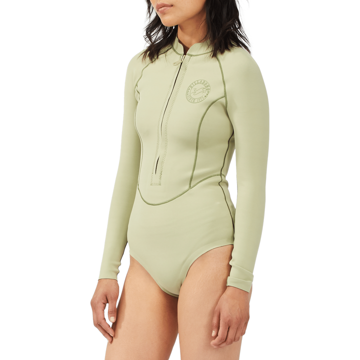 Billabong Salty Dayz Light Long Sleeve Spring Suit - Women's Avocado