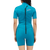 Billabong 2/2 Synergy Back Zip Short Sleeve Spring Suit - Women's Blue Lagoon