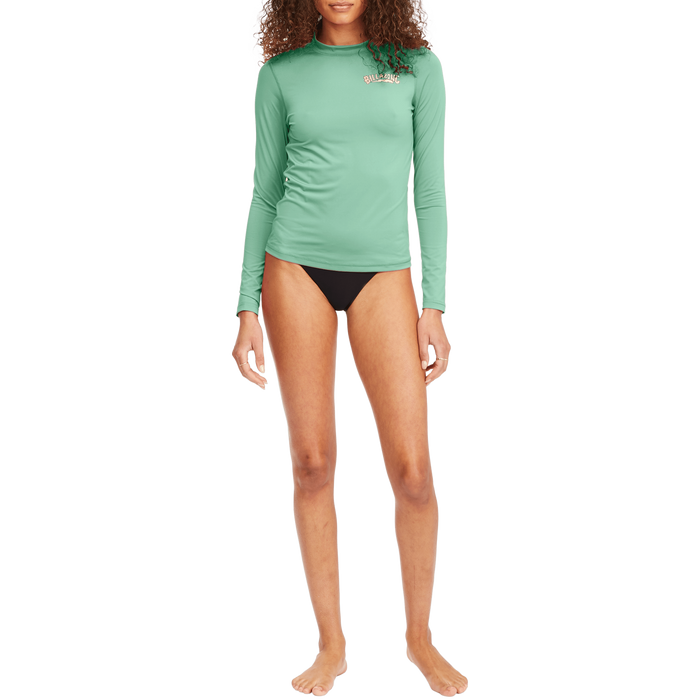 Billabong Core Loose Fit Long Sleeve Rashguard - Women's Spearmint