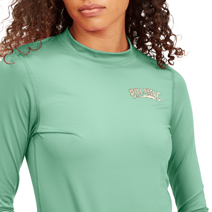 Billabong Core Loose Fit Long Sleeve Rashguard - Women's Spearmint