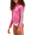 Billabong Core Surfdaze Long Sleeve Rashguard - Girls' Tahiti Pink
