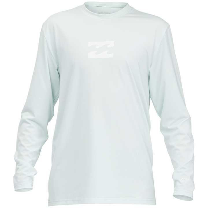 Billabong All Day Wave Loose Fit Long Sleeve Surf Shirt - Boys' Seaglass
